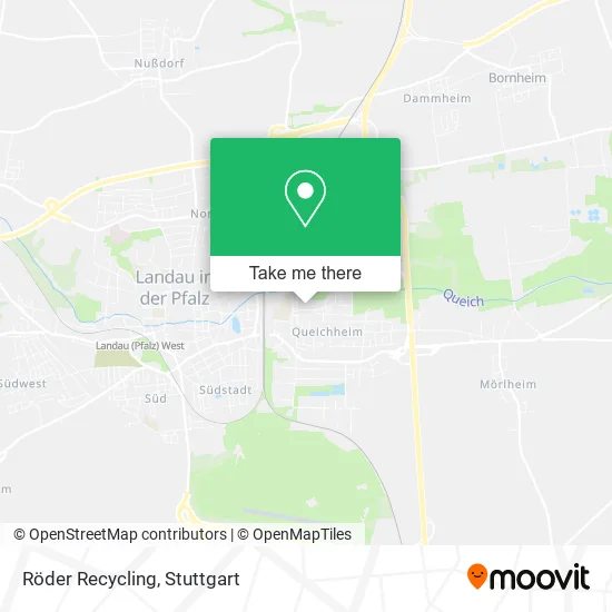 Карта Röder Recycling