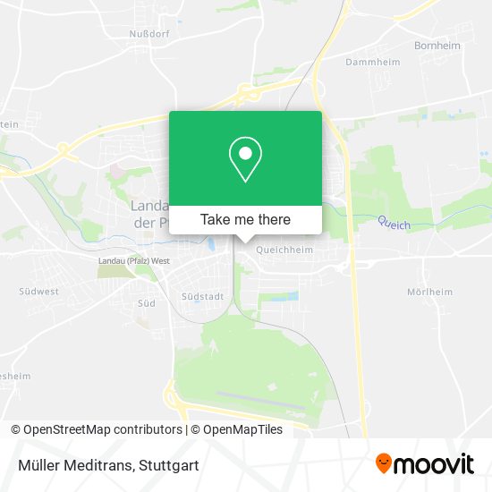 Müller Meditrans map