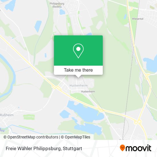 Карта Freie Wähler Philippsburg