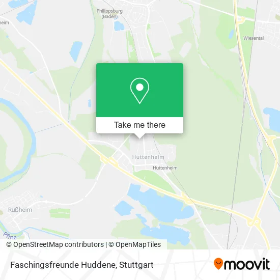 Карта Faschingsfreunde Huddene