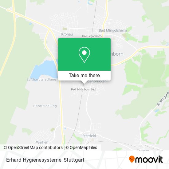 Карта Erhard Hygienesysteme
