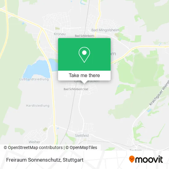 Карта Freiraum Sonnenschutz