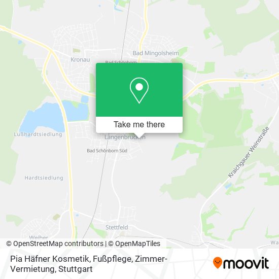 Pia Häfner Kosmetik, Fußpflege, Zimmer-Vermietung map