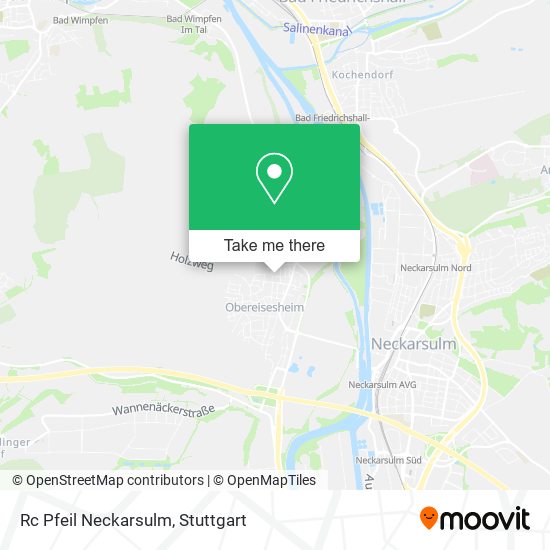 Карта Rc Pfeil Neckarsulm
