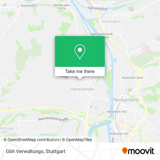 Gbh Verwaltungs map