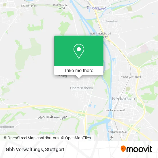 Карта Gbh Verwaltungs