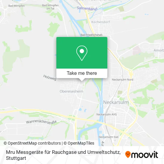 Карта Mru Messgeräte für Rauchgase und Umweltschutz
