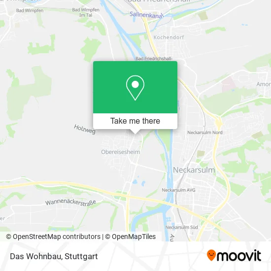 Карта Das Wohnbau
