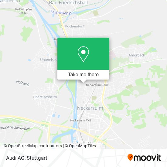 Audi AG map