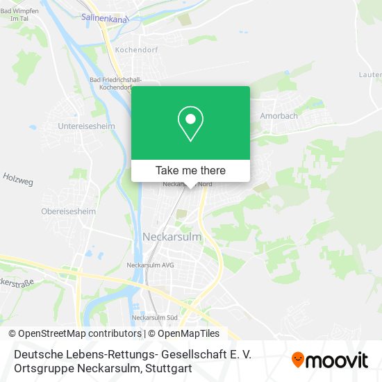 Deutsche Lebens-Rettungs- Gesellschaft E. V. Ortsgruppe Neckarsulm map