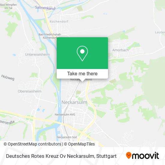 Карта Deutsches Rotes Kreuz Ov Neckarsulm