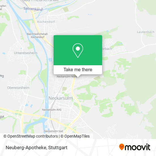 Карта Neuberg-Apotheke