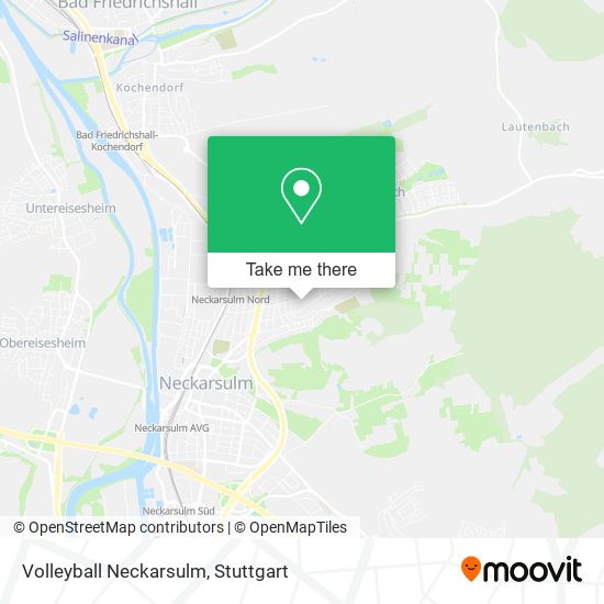 Карта Volleyball Neckarsulm
