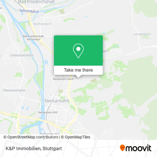 Карта K&P Immobilien