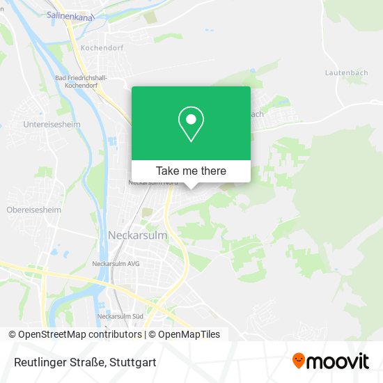 Reutlinger Straße map