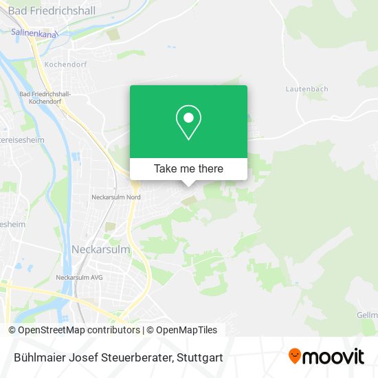Bühlmaier Josef Steuerberater map