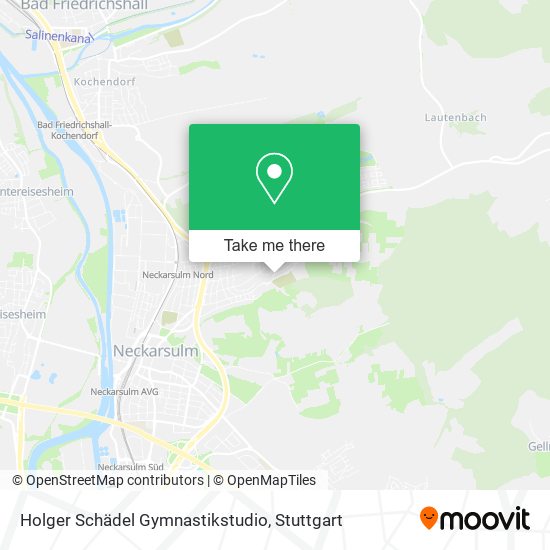 Holger Schädel Gymnastikstudio map