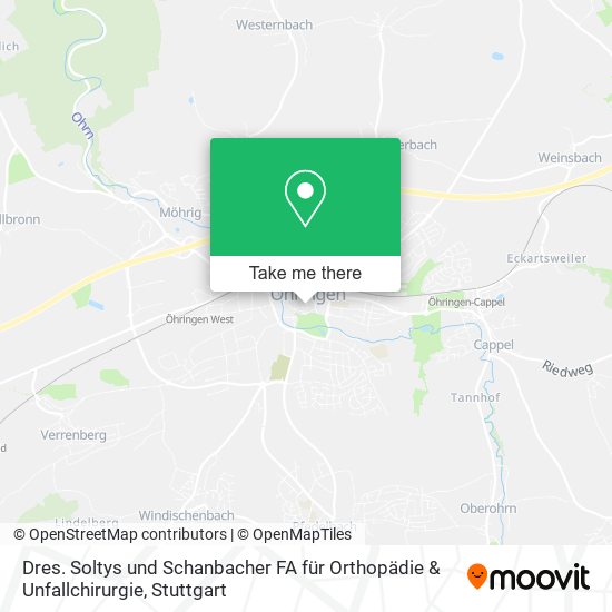 Dres. Soltys und Schanbacher FA für Orthopädie & Unfallchirurgie map