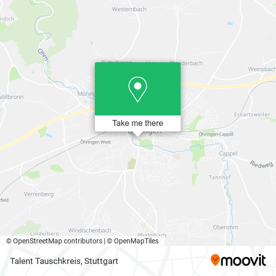 Talent Tauschkreis map