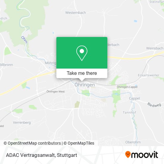 Карта ADAC Vertragsanwalt
