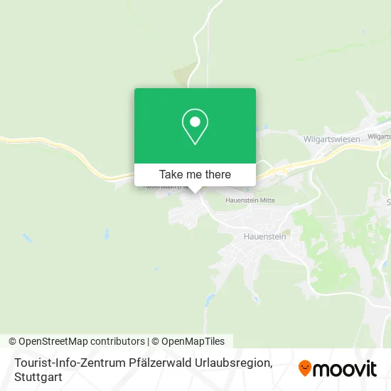 Карта Tourist-Info-Zentrum Pfälzerwald Urlaubsregion