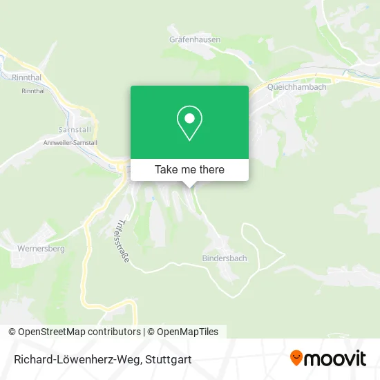 Карта Richard-Löwenherz-Weg