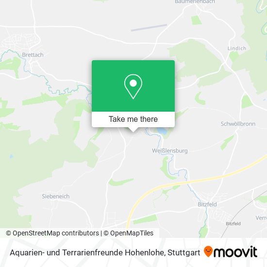 Aquarien- und Terrarienfreunde Hohenlohe map