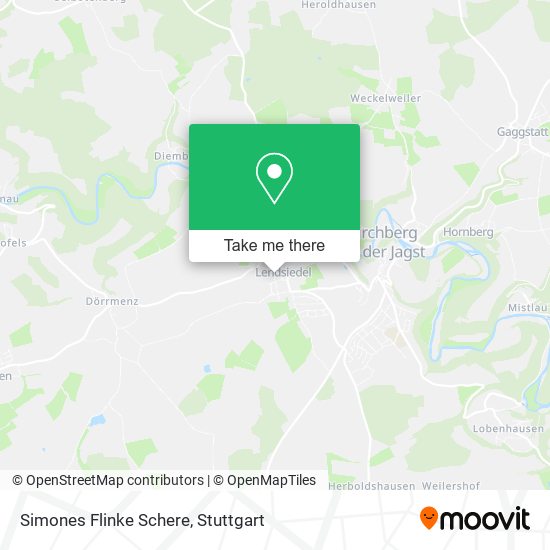 Simones Flinke Schere map