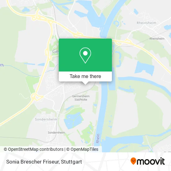 Карта Sonia Brescher Friseur