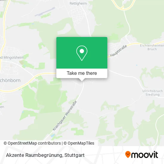 Карта Akzente Raumbegrünung