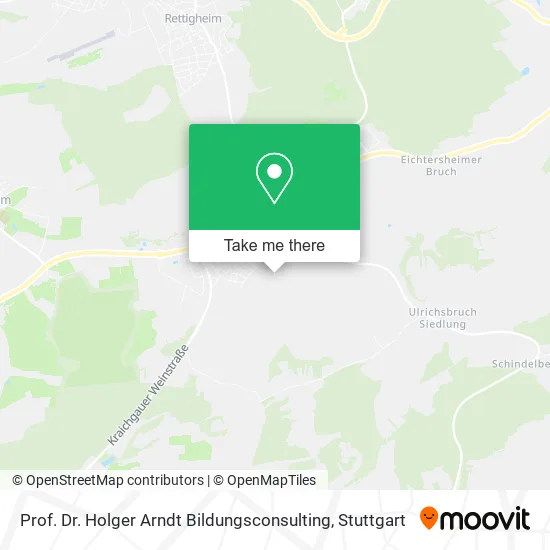 Карта Prof. Dr. Holger Arndt Bildungsconsulting