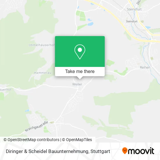 Карта Diringer & Scheidel Bauunternehmung