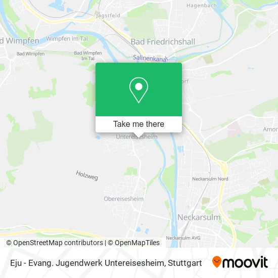 Карта Eju - Evang. Jugendwerk Untereisesheim