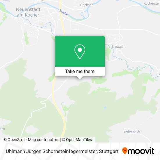 Uhlmann Jürgen Schornsteinfegermeister map