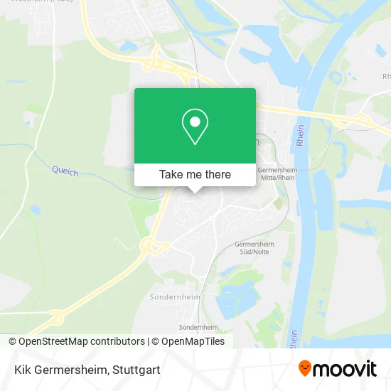 Карта Kik Germersheim