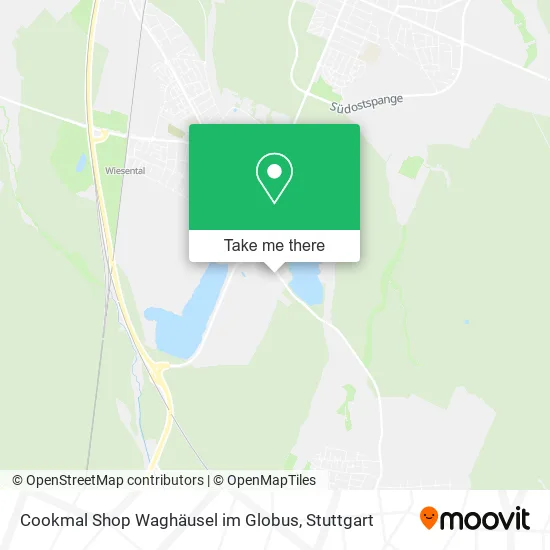 Карта Cookmal Shop Waghäusel im Globus