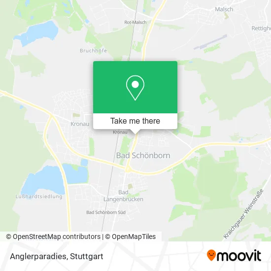 Карта Anglerparadies
