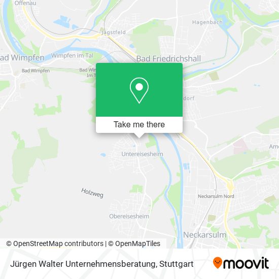 Jürgen Walter Unternehmensberatung map