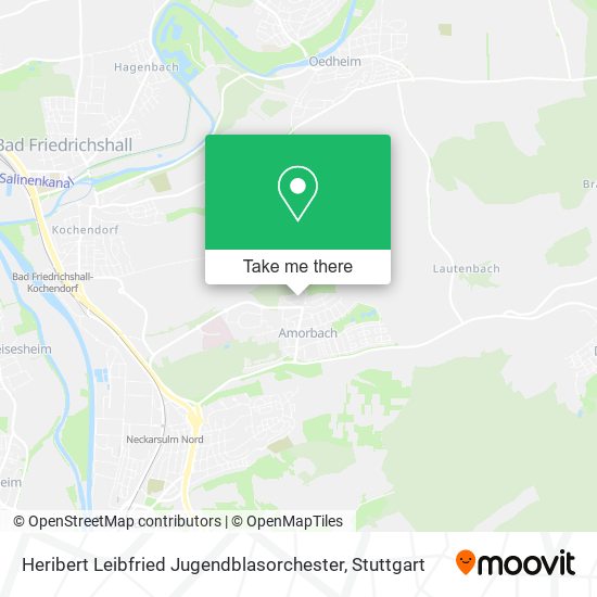Карта Heribert Leibfried Jugendblasorchester