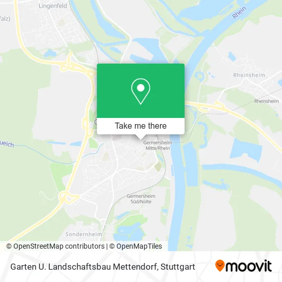 Карта Garten U. Landschaftsbau Mettendorf