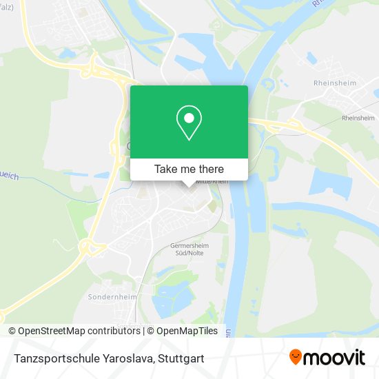 Tanzsportschule Yaroslava map