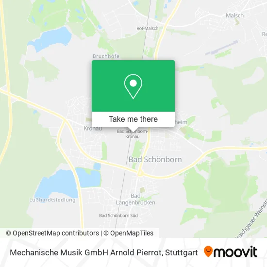 Карта Mechanische Musik GmbH Arnold Pierrot