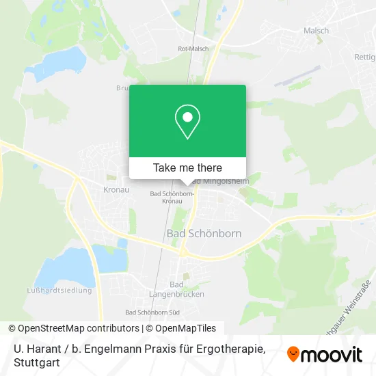 Карта U. Harant / b. Engelmann Praxis für Ergotherapie
