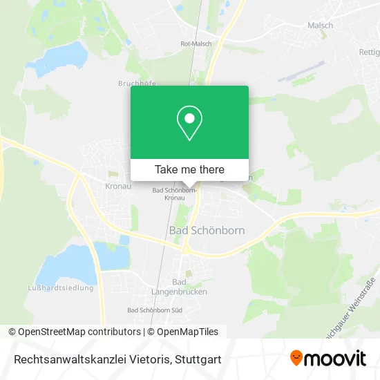 Карта Rechtsanwaltskanzlei Vietoris