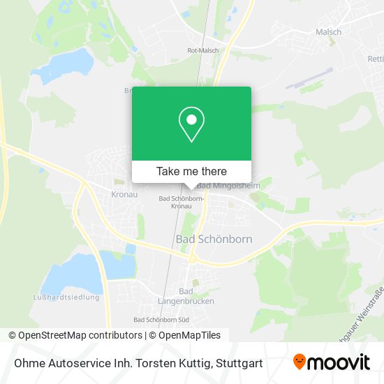 Ohme Autoservice Inh. Torsten Kuttig map