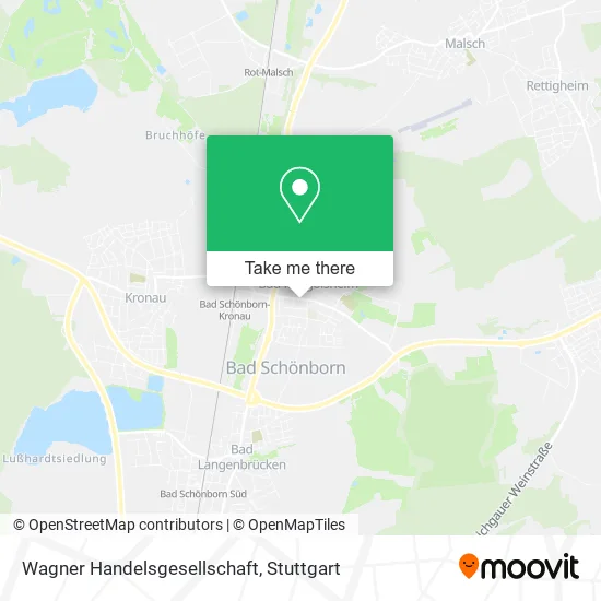 Карта Wagner Handelsgesellschaft