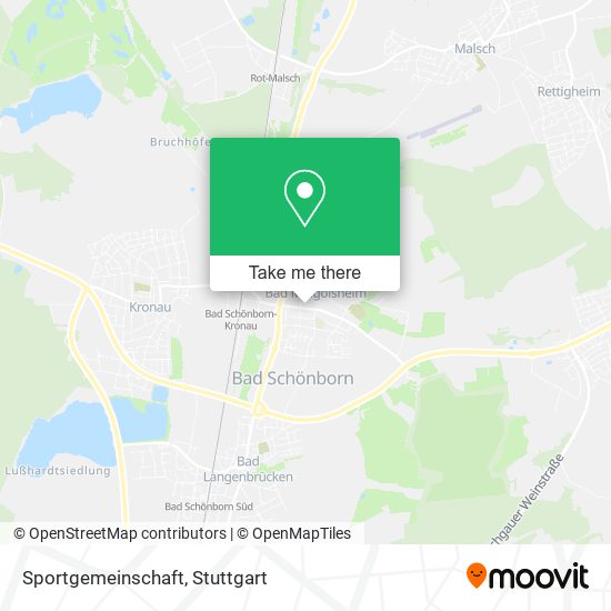 Sportgemeinschaft map