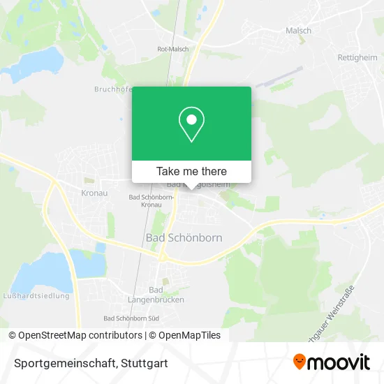 Карта Sportgemeinschaft