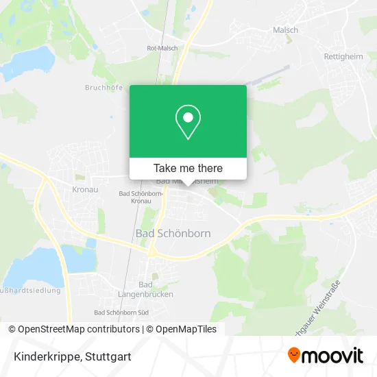Карта Kinderkrippe