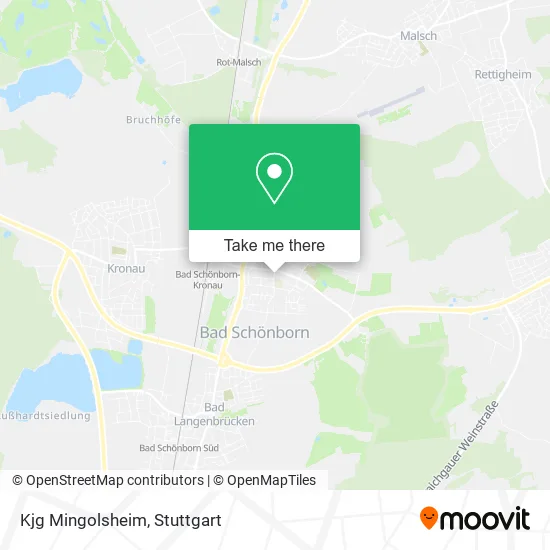 Карта Kjg Mingolsheim